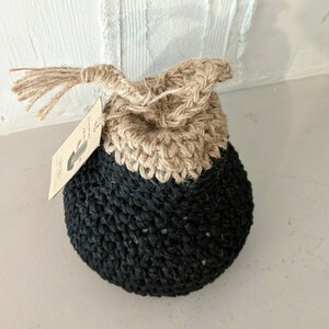 Πλεκτό Αχλάδι Jute – Crochet Jute Pear - ύφασμα, νήμα, διακοσμητικά - 4