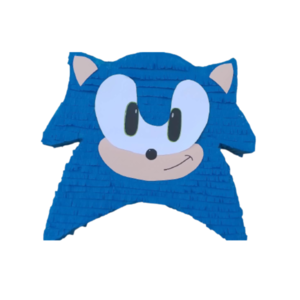 Σόνικ / Sonic Μπλε 60Χ40Χ20 εκ. - αγόρι, πάρτυ, πινιάτες, για παιδιά, ήρωες κινουμένων σχεδίων