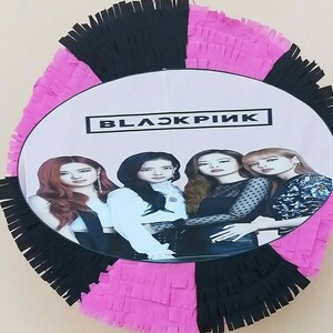 Black Pink / Ροζ Μαύρο 30Χ30 εκ - κορίτσι, πινιάτες - 2