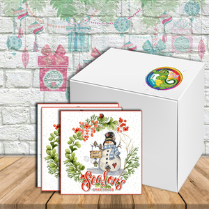 ΕΚΤΥΠΩΣΙΜΑ Αυτοκόλλητα-Ετικέτες Ευχές Χριστουγέννων- Season Greetings Tag #112- 6cm - αυτοκόλλητα, DIY, κάρτες, christmas decoration - 2