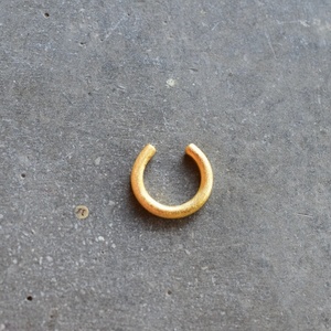 Chunky Ear Cuff ασήμι 925 - επιχρυσωμένα, ασήμι 925, μικρά - 5