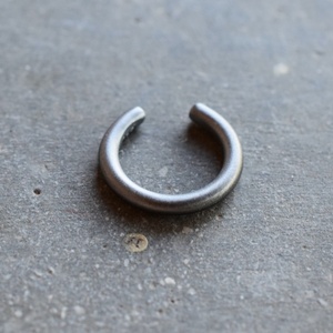 Chunky Ear Cuff γκρι-μαύρο από ασήμι 925 - ασήμι 925, μικρά - 4