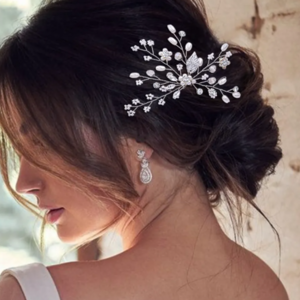 '' Betty '' Νυφικό Χειροποίητο Wedding Hairpin χτενάκι για τα μαλλιά για την πιο ξεχωριστή μέρα της ζωής σας .