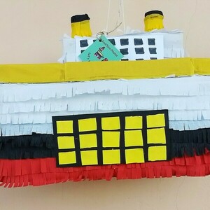 Καράβι / Boat 50Χ40 εκ. - αγόρι, καραβάκι, πινιάτες - 2