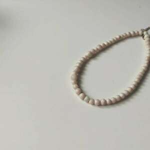 Pearl Necklace - πηλός, κοντά, boho, πέρλες