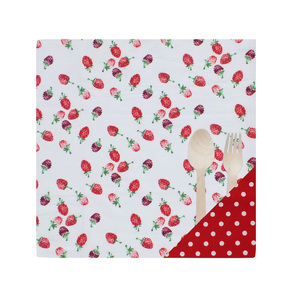 Παιδικό σουπλά (30x30 εκ.) 1 τεμάχιο - berries - ύφασμα, κορίτσι, χειροποίητα, σουπλά, για παιδιά