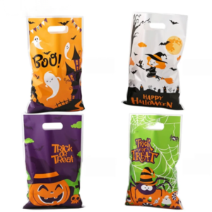Σακουλάκια Δώρου Πλαστικά Halloween - 20 τμχ διάσταση 25.5*16.5 - halloween, αναμνηστικά, είδη για πάρτυ