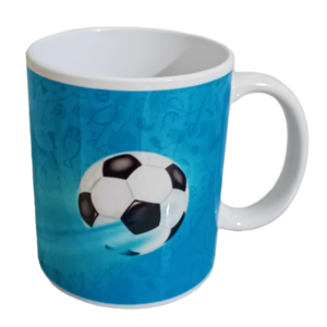 Κεραμική προσωποποιημένη κούπα "football" - όνομα - μονόγραμμα, πορσελάνη, ποδόσφαιρο, κούπες & φλυτζάνια, προσωποποιημένα - 5