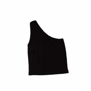 Μπλούζα ρίπ με ενα ώμο - βαμβάκι, crop top