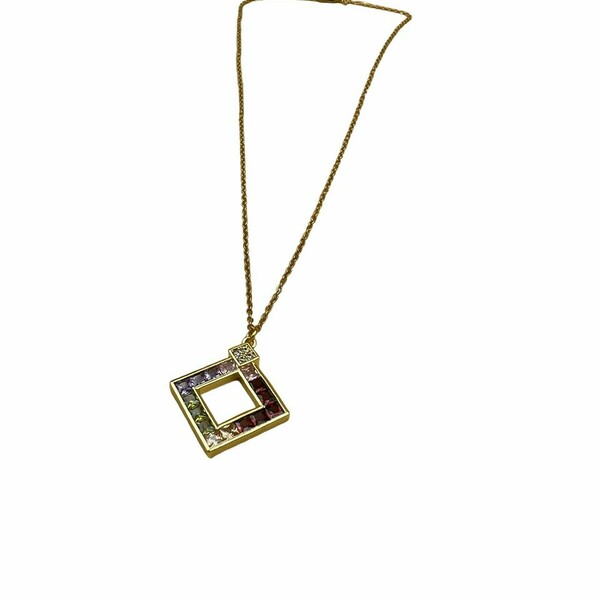 VERA necklace - επιχρυσωμένα, κοντά, ατσάλι - 2