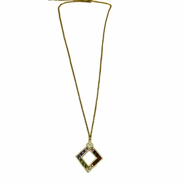 VERA necklace - επιχρυσωμένα, κοντά, ατσάλι - 3