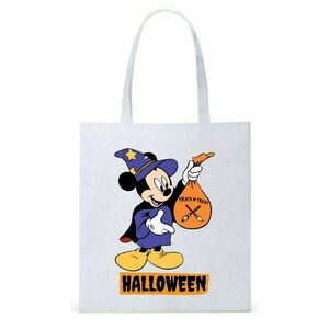 Tote bag πάνινη-Mikey on Halloween - ύφασμα, ώμου, halloween, tote