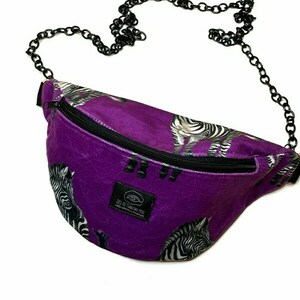 Γυναικείο Τσαντάκι Μέσης ‘Zebra belt bag’ - ύφασμα, all day