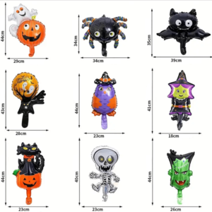 Μπαλόνι Foil Πάρτυ Halloween Μάγισσα_Αράχνη_Κολοκύθα_Σκελετός_Νυχτερίδα_ - halloween, διακοσμητικά, είδη για πάρτυ - 5