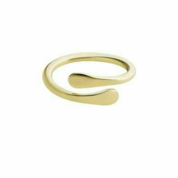 Μπρούντζινο δαχτυλίδι που αγκαλιάζει το δάκτυλο - βεράκια, boho, μπρούντζος, αυξομειούμενα, φθηνά