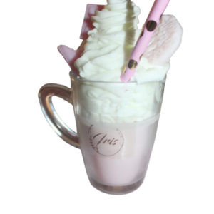 Milkshake 100% Soy Candle , 345gr - αρωματικά κεριά, διακοσμητικά, soy candles, vegan κεριά