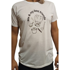 T-Shirt λευκό αντρικό για Chef-Αντρικό XL πολυεστερικό - t-shirt - 2