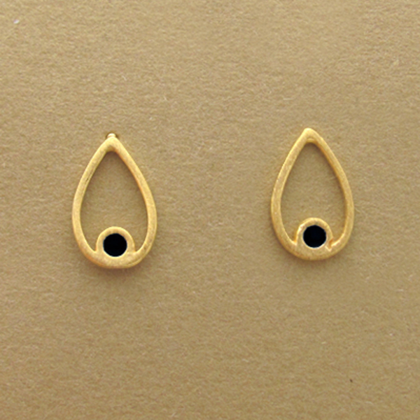 Σκουλαρίκια Σταγόνα Δάκρυ με Σμάλτο Ασήμι 925 - ασήμι 925, σμάλτος, σταγόνα, δάκρυ, καρφωτά - 5