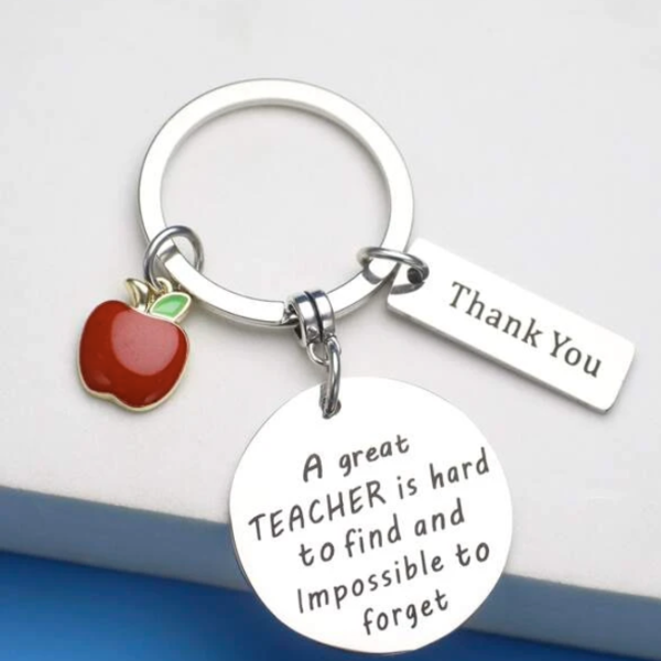 Μπρελόκ - Δασκάλα - μεταλλικό, η καλύτερη δασκάλα - 2