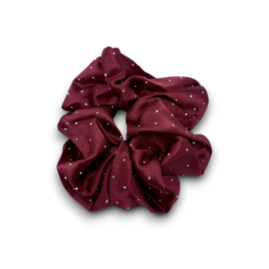 Scrunchies saten red Λάστιχο για τα μαλλιά σατέν μεγάλο κόκκινο - ύφασμα, λαστιχάκια μαλλιών, μεγάλα scrunchies, satin scrunchie