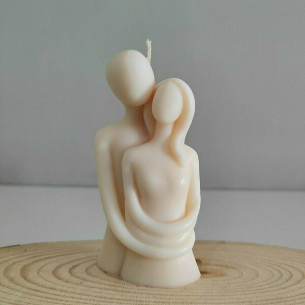 Hug couple candle - αρωματικά κεριά - 3