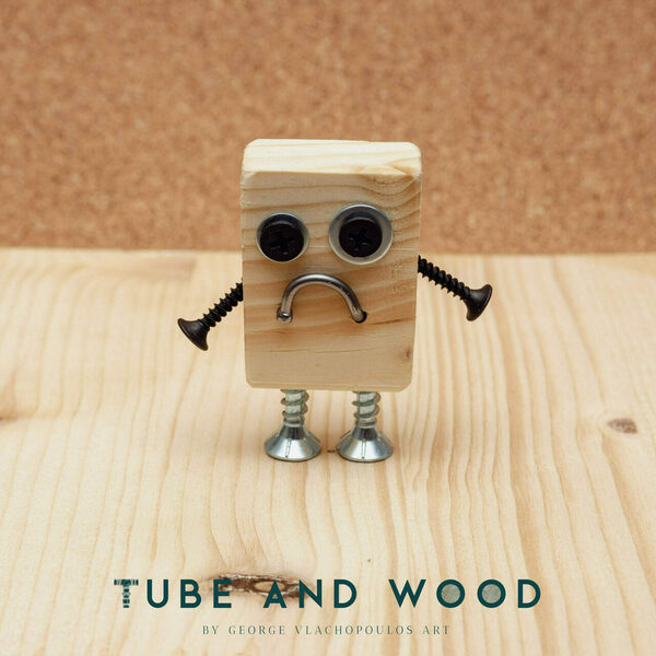 Crazy Robot Διακοσμητικό- TAWCR0020 - ξύλο, mdf, μέταλλο, διακοσμητικά - 3