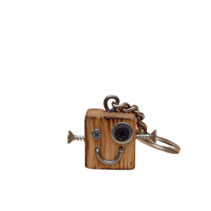 Crazy Robot Μπρελόκ – TAWCRKR0006 - ξύλο, πλαστικό, μεταλλικό, ζευγάρια, σπιτιού