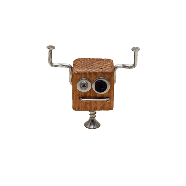 Crazy Robot Διακοσμητικό- TAWCR0035 - ξύλο, mdf, μέταλλο, διακοσμητικά