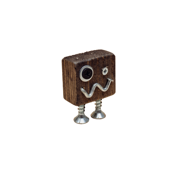 Crazy Robot Διακοσμητικό- TAWCR0030 - ξύλο, mdf, μέταλλο, διακοσμητικά