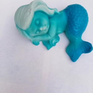 Mermaid σαπουνάκι αρωματικό (δείγμα μπομπονιέρας) - κορίτσι, γοργόνα, αναμνηστικά