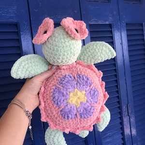 Boho turtle - λούτρινα - 3
