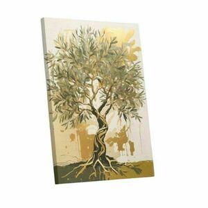 Ελιά - Αριθμημένο Συλλεκτικό αντίτυπο σε καμβά, 75x100cm, με υπογεγραμμένο πιστοποιητικό - πίνακες & κάδρα, homedecor, πίνακες ζωγραφικής