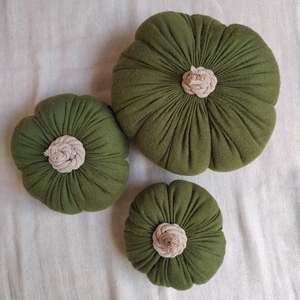 Garland Green Decor Pumpkins - ύφασμα, διακοσμητικά, κολοκύθα