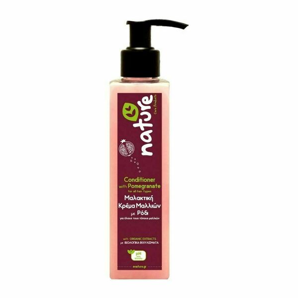 Nature Care Products Pomegranate Conditioner Ενυδάτωσης για Όλους τους Τύπους Μαλλιών 200ml