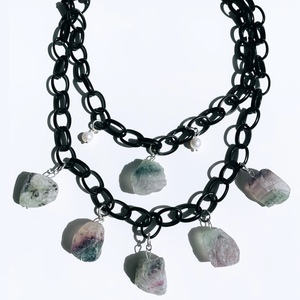Alcyone jewelry - ημιπολύτιμες πέτρες, κοντά, μεγάλα