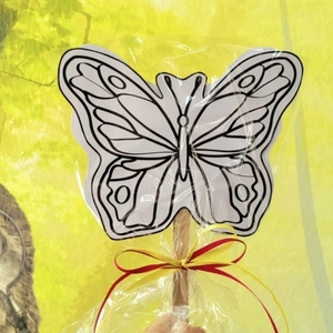 Δωράκι πάρτυ/κέρασμα color me πεταλούδα - πεταλούδα, αναμνηστικά, ζωάκια - 2