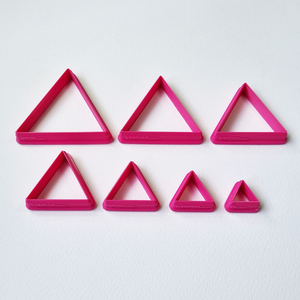 Τρίγωνο κουπάτ για πολυμερικό πηλό ή ζύμη - υλικά κοσμημάτων, υλικά κατασκευών, πολυμερικό πηλό - 3