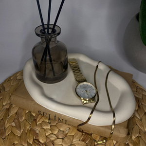 Oval cloud tray / Χειροποίητος δίσκος σύννεφο - ρητίνη, διακοσμητικά - 3