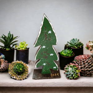 Χριστουγεννιάτικο δέντρο πράσινο - ξύλο, διακοσμητικά, δέντρο - 3