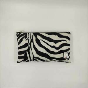 Ζεβρα - animal print, clutch, χειρός, μαλλί felt, βραδινές