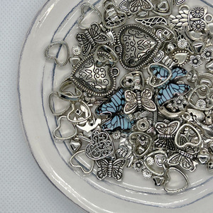 Μixed beads Μεταλλικές χάντρες 50gr - υλικά κοσμημάτων - 2