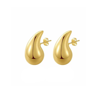 Gold Drop earings σκουλαρίκια δάκρυ σε χρυσό - ορείχαλκος, ασήμι 925, boho, πέρλες, νυφικά