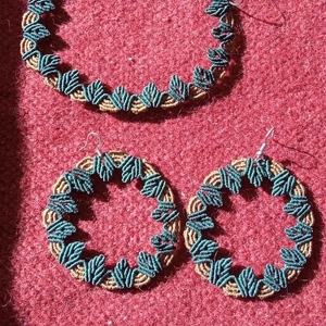 Macrame set - μακραμέ, κρίκοι, ατσάλι, μεγάλα - 2