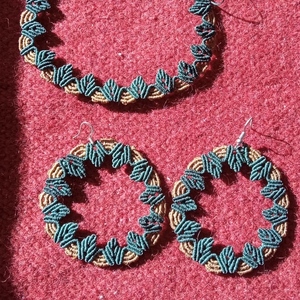 Macrame set - μακραμέ, κρίκοι, ατσάλι, μεγάλα - 2