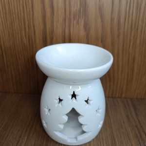 Χριστουγεννιάτικος λευκός αρωματιστης για waxmelts - ρεσώ & κηροπήγια, χριστουγεννιάτικα δώρα, αρωματικό χώρου, soy candle - 2