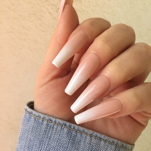 Μπεζ Ομπρε Νυχια - Press On Nails - Babyboomer Beige - 3