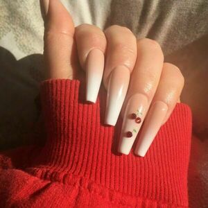 Press On Nails - Ombre Cherry Baby - 4