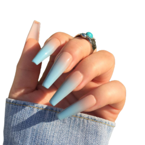 Press On Nails - Azul Ombre