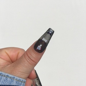 Press On Nails - Black My Melody - 4