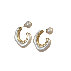 Elegance earrings/ Κρεμαστά σκουλαρίκια λευκά μπορούν να φορεθούν τόσο σε μια καθημερινή , επίσημη περίσταση όσο και ως νυφικό κόσμημα. - ασήμι, ορείχαλκος, καρφωτά, boho, νυφικά